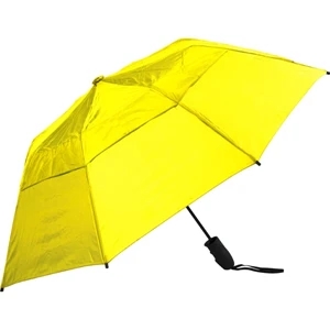 Urbanite (tm) - Yellow - Automatic Open 44" Wind Vented Folding Umbrella