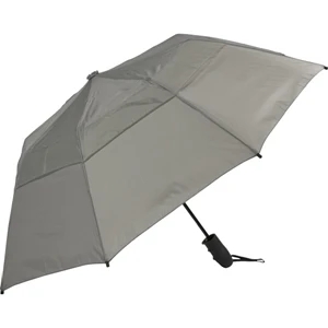 Urbanite (tm) - Gray - Automatic Open 44" Wind Vented Folding Umbrella