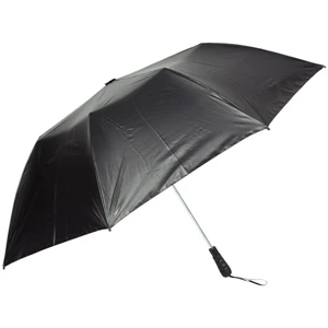 Sky (tm) - Black - Reflective Stock Umbrella Blocks 99.9% Of Harmful Uva And Uvb Rays