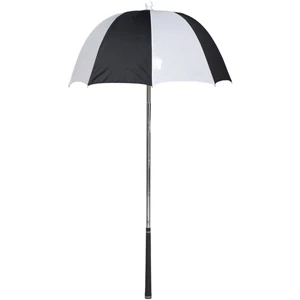 Bag Brolly (tm) - Black-white - Umbrella Protects Golf Clubs From The Rain