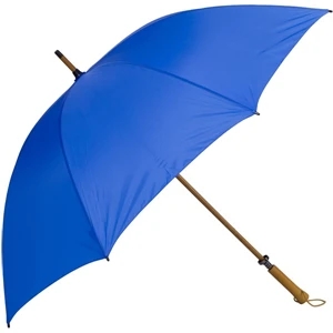 Eagle (tm) - Royal Blue - Classic Golf Size Umbrella With Wooden Shaft