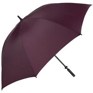 Pro-line (tm) - Wine - Single Canopy Golf Umbrella With Black Braided Fiberglass Shaft, 62"
