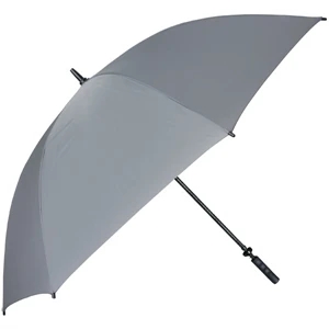 Pro-line (tm) - Gray - Single Canopy Golf Umbrella With Black Braided Fiberglass Shaft, 62"