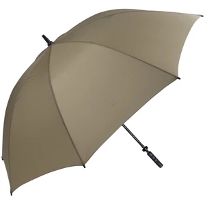 Pro-line (tm) - Tan - Single Canopy Golf Umbrella With Black Braided Fiberglass Shaft, 62"