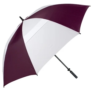 Hurricane 345 (r) Tour Plus - Wine-white - Golf Umbrella With A 62" Arc And Wind-vents