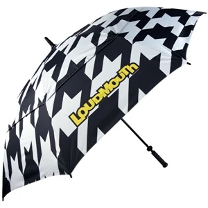 Loudmouth Golf (r) - Golf Umbrella, Double Canopy, Wind-vented, Automatic Opening