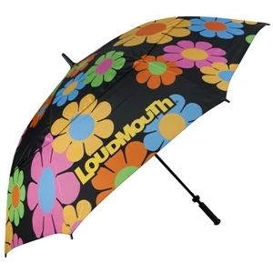 Loudmouth Golf (r) Magic Bus - Golf Umbrella, Double Canopy, Wind-vented, Automatic Opening