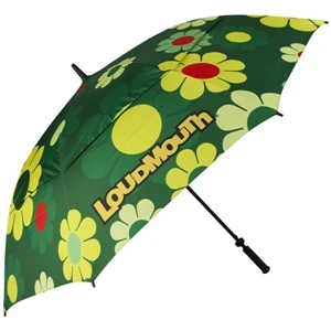 Loudmouth Golf (r) Augusta Magic Bus - Golf Umbrella, Double Canopy, Wind-vented, Automatic Opening