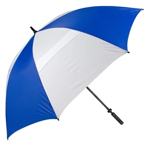 Hurricane 345 (r) Tour Plus - Royal-white - Golf Umbrella With A 68" Arc And Wind-vents