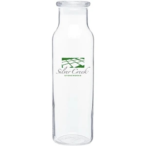 H2go (r) Vibe - Clear - 22 Oz Single Wall Glass Beverage Vessel With Eastman Tritan (tm) Lid