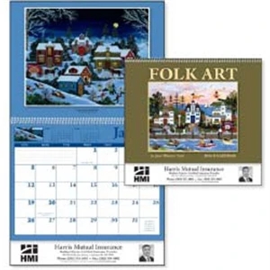 Folk Art - The Colorful Art Of Jane Wooster Scott Featured On This 2015 Calendar