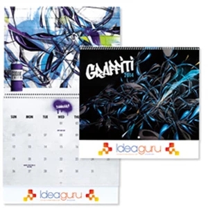 Graffiti Art - 2015 Appointment Calendar With Amazing Artwork In Unusual Places!