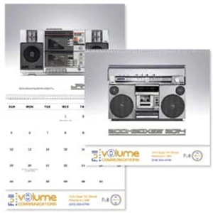 Boom Boxes - 2015 Appointment Calendar With Amusing Tidbits About A Music Relic
