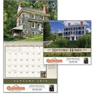 Historic Homes - 2015 Calendar. Timeless Homes And Mansions Are Displayed In All Their Splendor