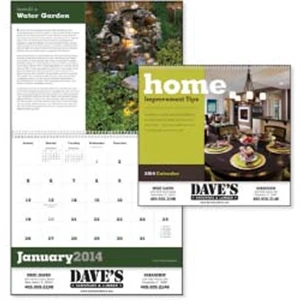 Home Improvement Tips - 2015 Calendar With 12 Basic Tips For Improving Your Home