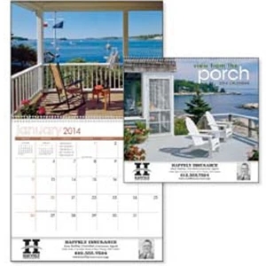 View From The Porch - 2015 Calendar With Peaceful Views And The Surrounding Countryside