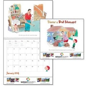 Never A Dull Moment - Unique, Colorful Humor On Life With Kids Fills This Popular 2015 Calendar