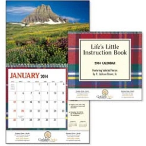 Life's Little Instruction Book - 2015 Calendar With Motivational Verses And Beautiful Images Of America