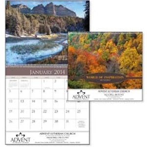 World Of Inspiration - 2015 Calendar With Amazing Landscapes And Verses From The Old Testament