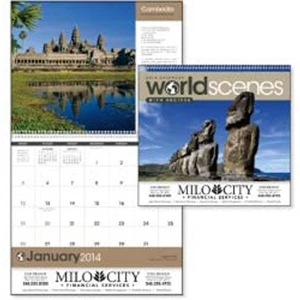 World Scenes With Recipes - 2015 Calendar With Recipes From Featured Countries