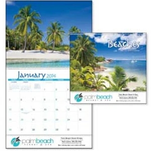 2015 Calendar With Relaxing, Sun-splashed Photographs Of Gorgeous Beaches