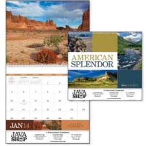 American Splendor - 2015 Calendar With Photographs Of Scenic Splendor From Every Corner Of America
