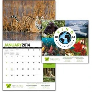 B Kind 2 Earth Goingreen (r) - Encourage Environmental Awareness With This Eco-friendly 2015 Calendar
