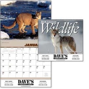 North America Wildlife - 2015 Calendar With Wright's Guide And Wildlife Photos
