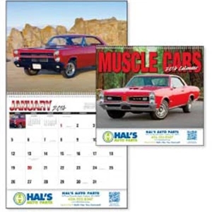 Muscle Cars In Mint Condition Make A Powerful Impression In This 2015 Calendar