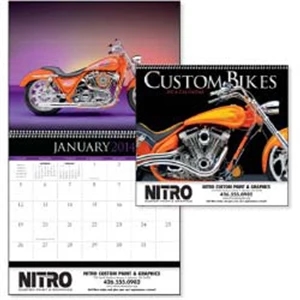 Custom Bikes - 2015 Custom Bike Calendar With Plenty Of Chrome, Custom Paint And Attitude