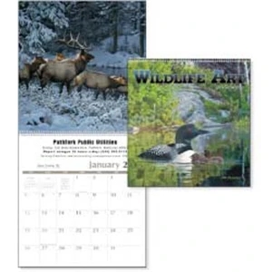 Wildlife Art - Reproductions Of Oil Paintings By Well-known Wildlife Artists In A 2015 Calendar