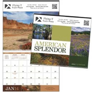 American Splendor - 2015 Calendar With 12 Different, Beautiful American Scenes