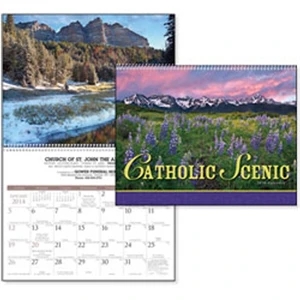 Catholic Scenic - 2015 Calendar With Striking Nature Photography And An Appropriate Bible Verse