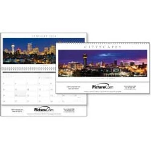 Cityscapes Panoramic - Be Engaged By Stunning Cityscapes From Across The U.s.a. In This 2015 Calendar