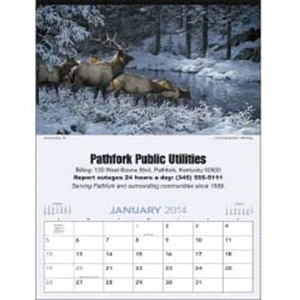Wildlife Art - 2015 Calendar, Captures The Essence Of Nature And Its Inhabitants