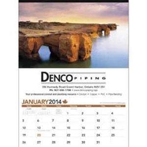 Across Canada - 2015 Calendar With Breath Taking Scenic Photography Of Canada's Uncultivated Regions