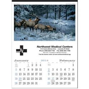 Wildlife Art - Go Into The Wild With This 2015 Calendar That Captures Animals In Natural Settings