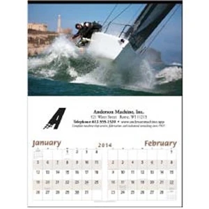 2015 Calendar. Photos Of Competitive Sailing Capture Breathtaking Images