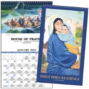 Daily Bible Readings - 2015 Calendar With Daily Excerpts From The King James Version Of The Bible