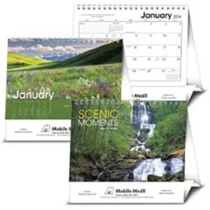 Scenic Moments - Large 2015 Desk Calendar With Scenes From North America