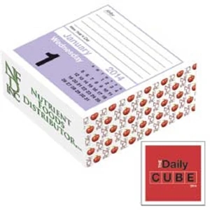 Daily Cube Nuvo (tm) - This 2015 Calendar Combines A Reminder Note With A Page Per Day Calendar