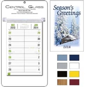 Handy 2015 Bi-weekly Memo Calendar With A Sturdy Mount Board And Hanging Hole