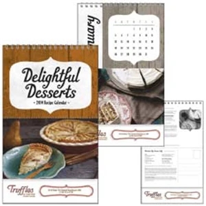 Recipe Postcard Calendar Has Delightful Desserts With Recipes To Keep And Share