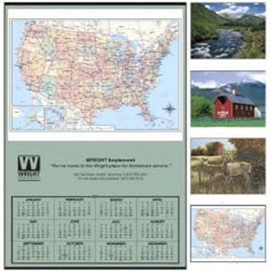 With A Billboard Look, This 2015 Jumbo Span-a-year Calendar Hanger Has Huge Impact
