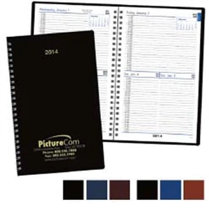 2015 Time Manager Planner. Divides Day Into Half-hour Slots From 7 A.m. To 6 P.m