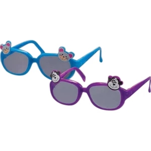 Animal - Adorable Novelty Sunglasses For Children In Assorted Colors Only. Blank