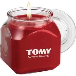 Cross - 5-15 Working Days; Standard - Aromatherapy Wax Candle In 18 Oz. Clear Glass Emma Square Jar