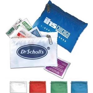 Rejuvenate - Zippered Pouches Contain Bandages, Antiseptic Wipes And Non-aspirin Tablet