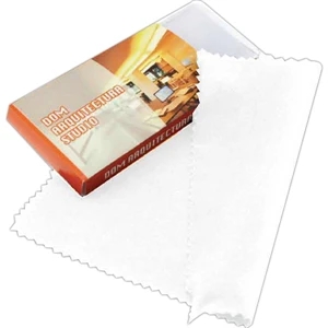 Smudgelope - 5 Working Days - 1 Microfiber Cloth In A Silver Dispenser Wrapped With An Imprinted Envelope