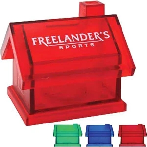 Housey - 5-15 Working Days - Standard - House Shape Bank With Coin Slot